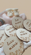 PLACAS CUMPLE MES FLORAL