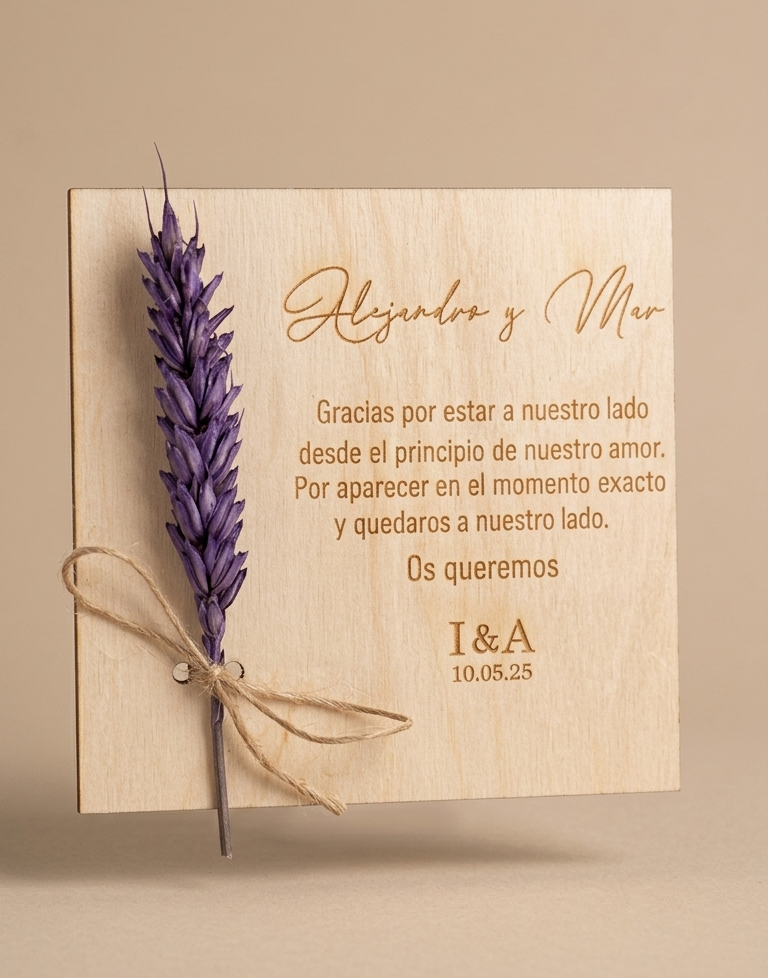 DETALLE PARA BODA