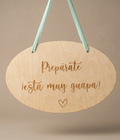 CARTEL PREPÁRATE ESTÁ MUY GUAPA