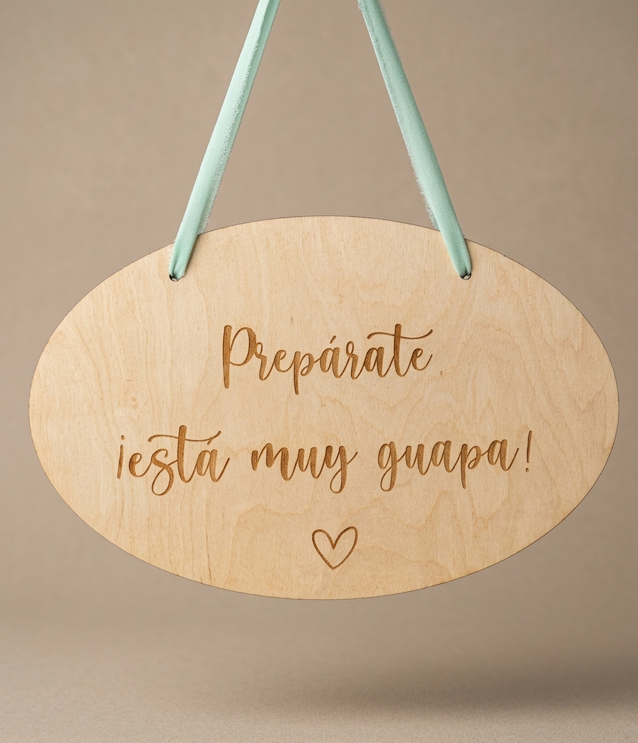 CARTEL PREPÁRATE ESTÁ MUY GUAPA