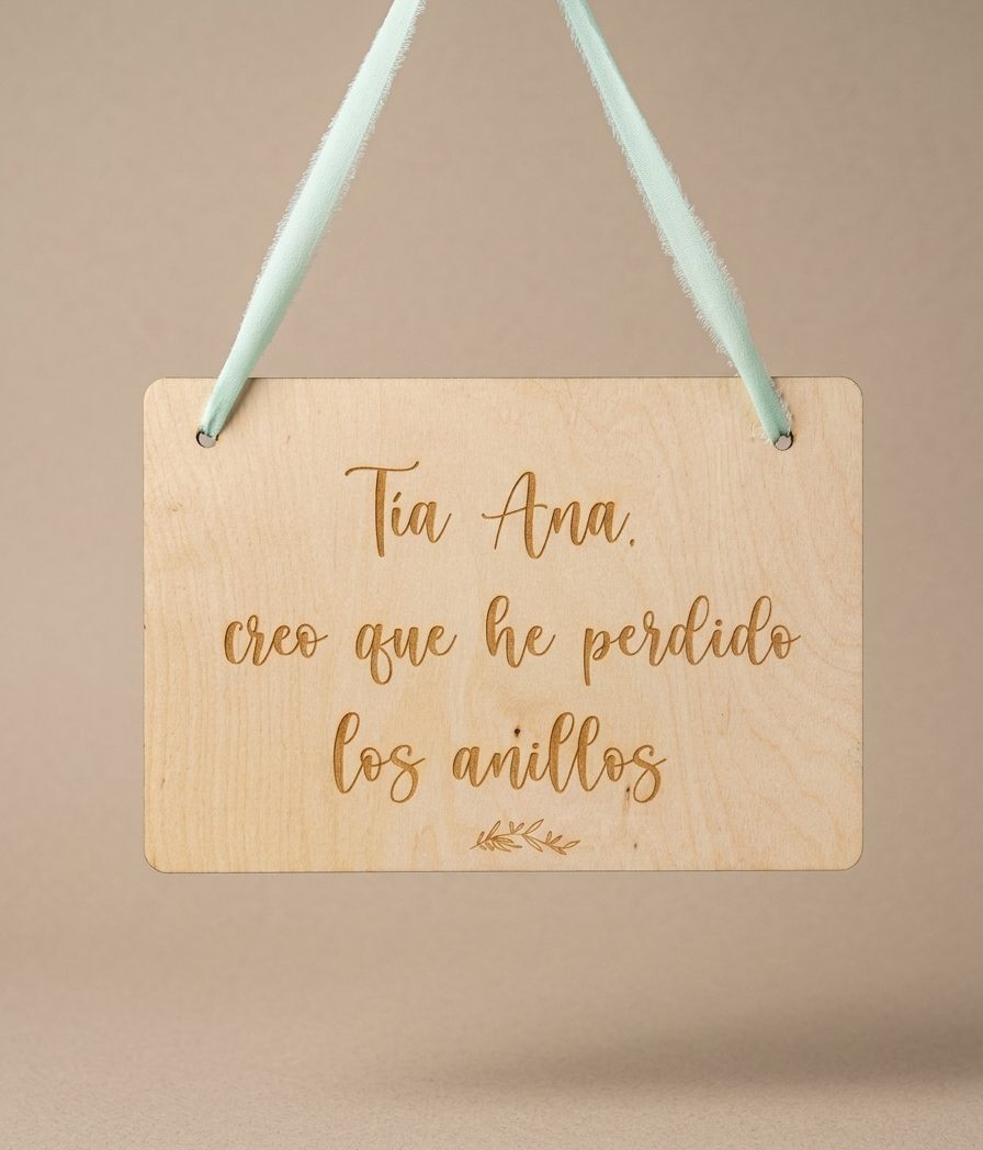 CARTEL CREO QUE HE PERDIDO LOS ANILLOS