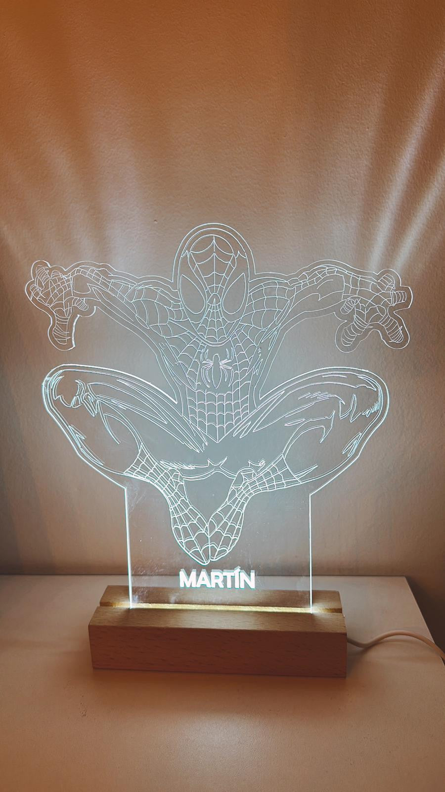LÁMPARA INFANTIL SPIDERMAN