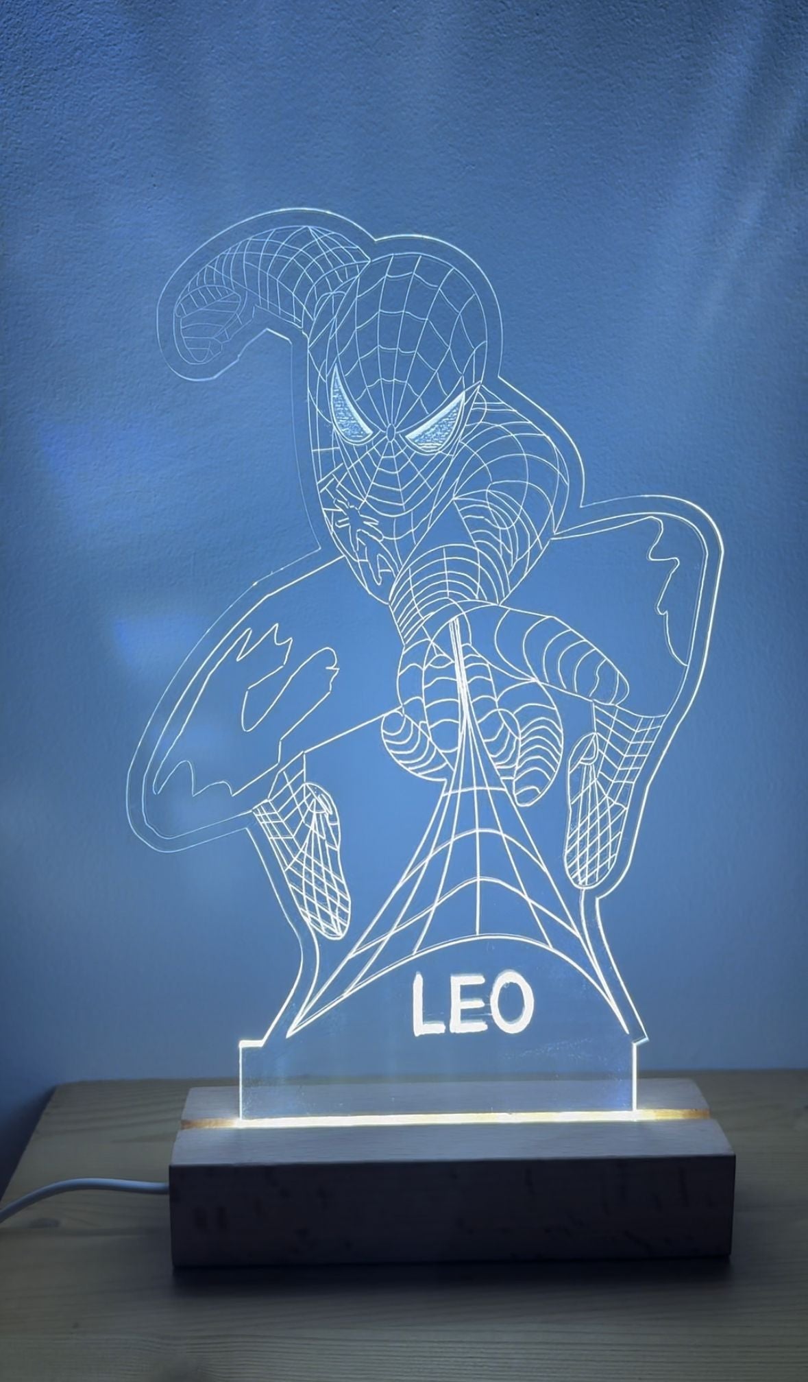 LÁMPARA INFANTIL SPIDERMAN 2