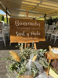 CARTEL BIENVENIDOS