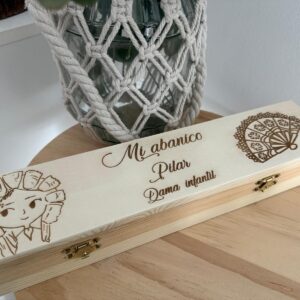 CAJA PARA ABANICO PERSONALIZADO