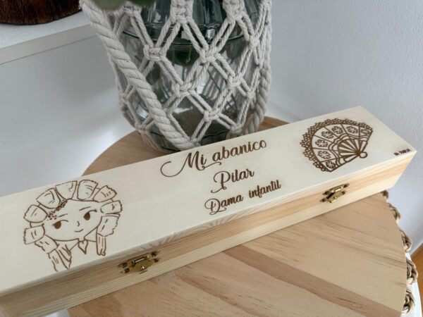 CAJA PARA ABANICO PERSONALIZADO